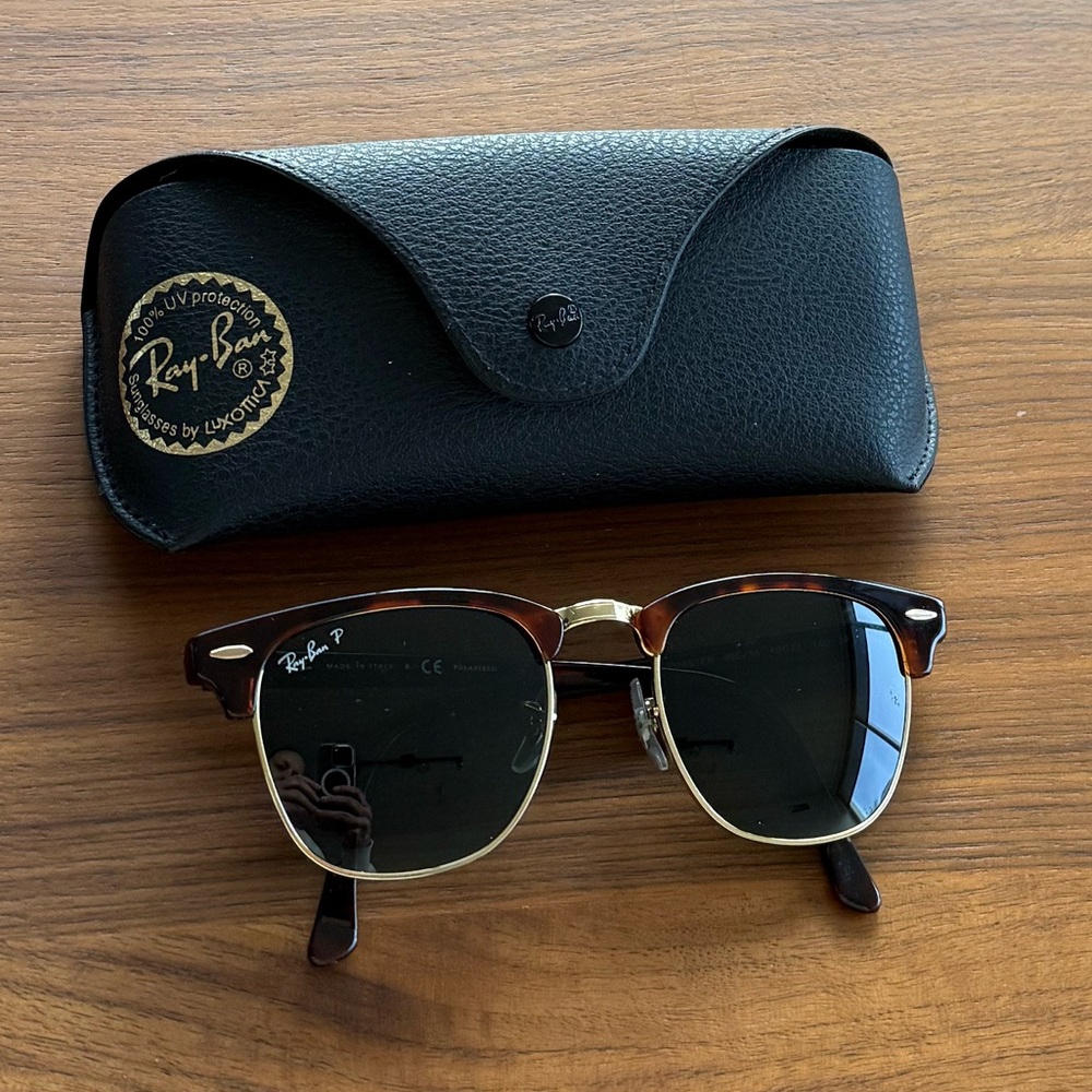 Ray-Ban - Clubmaster Sunglasses Polarized